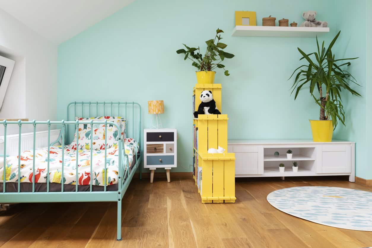 Kids Bedroom Color Schemes, painting new house interior