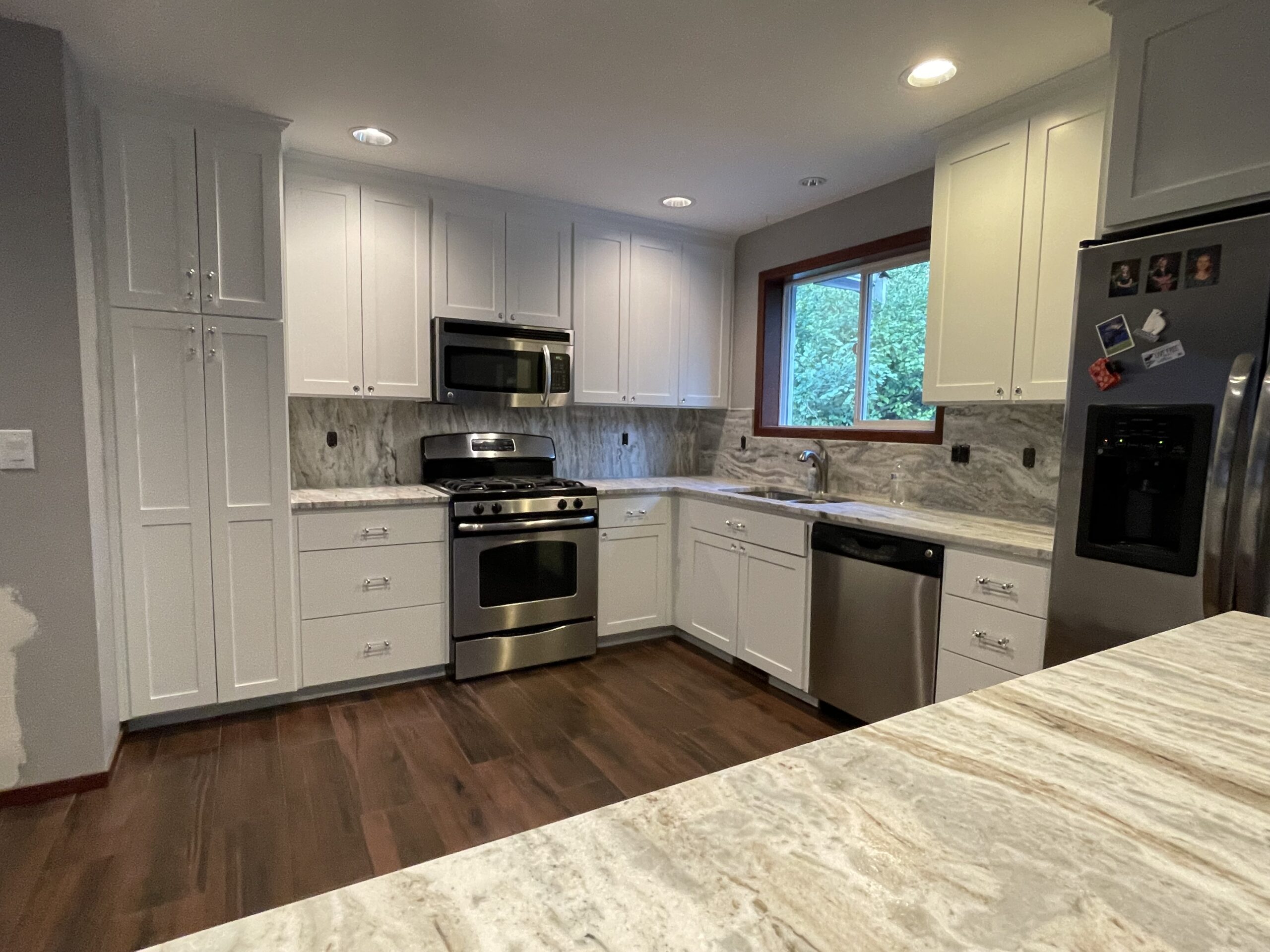 Kitchen cabinet painting in Edmonds, WA